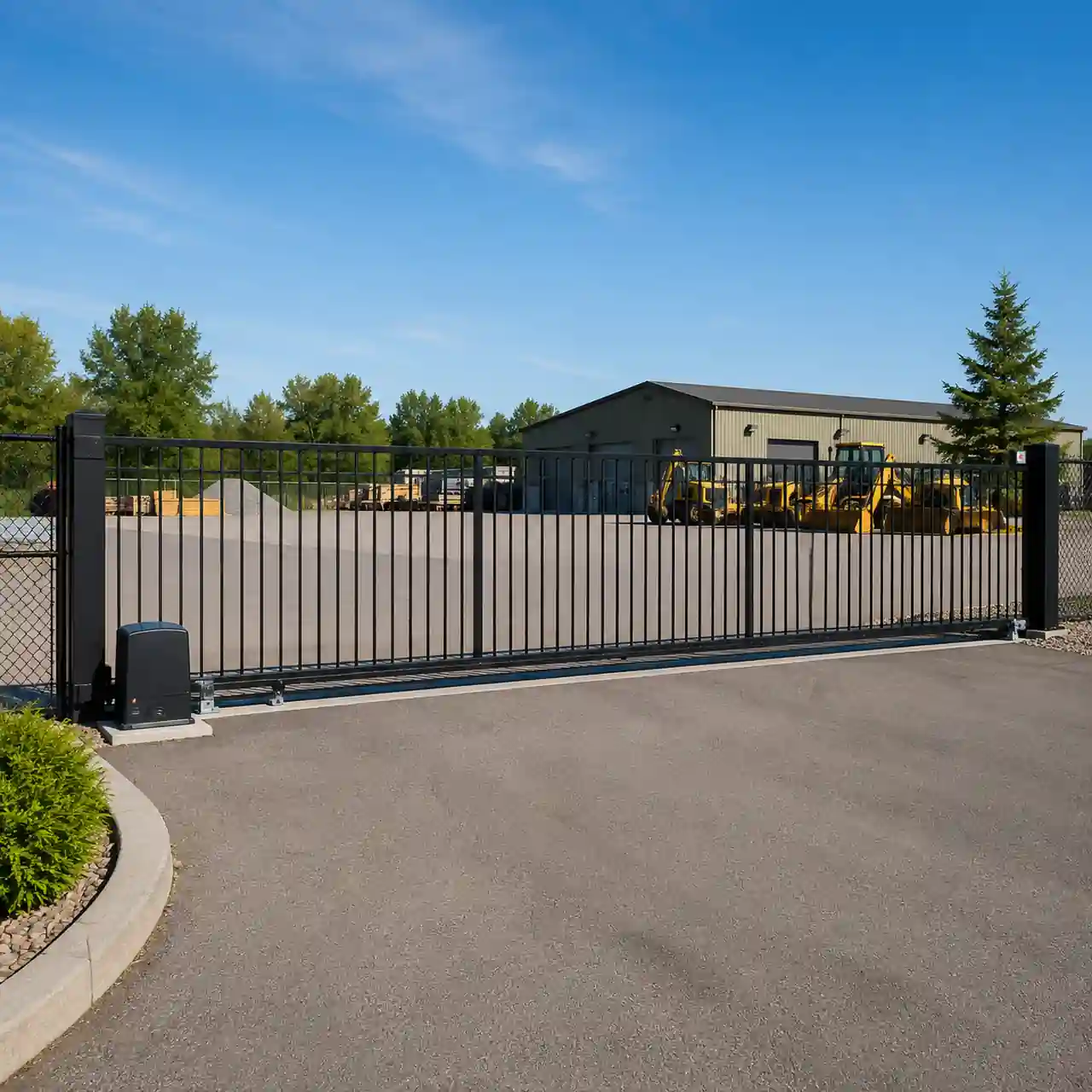 Sliding security gate installed near Burley