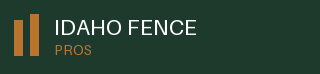 Burley Idaho Fence Pros logo